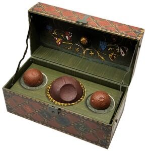 Harry Potter Collectible Quidditch Set Incomplete Display Box 2016